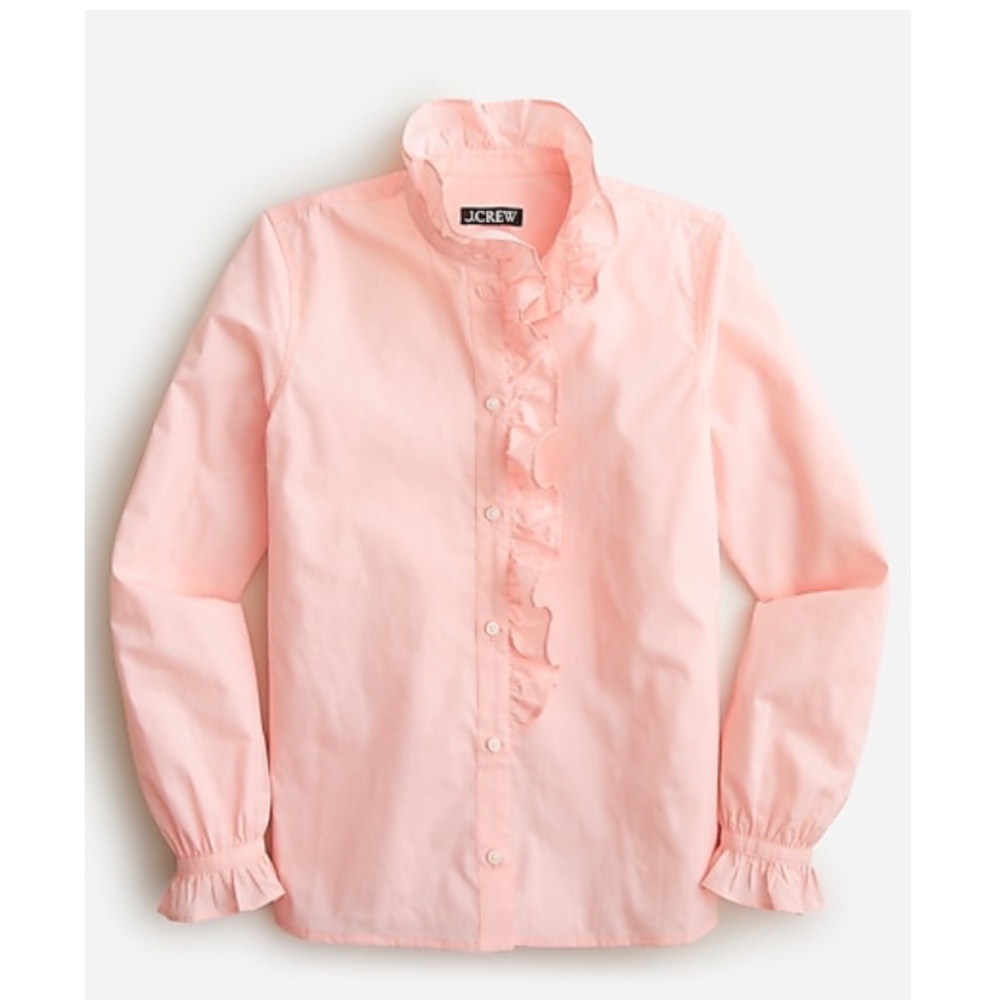 JCREW Cottage Ruffle Top